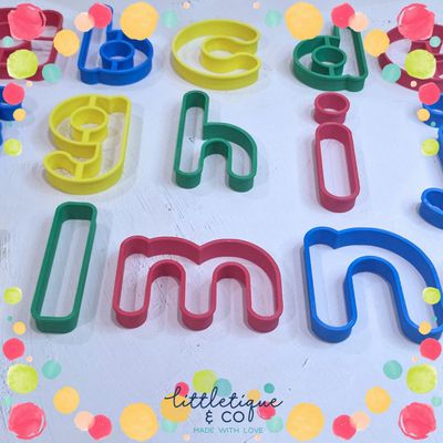 Alphabet Cutter Set- One of each
