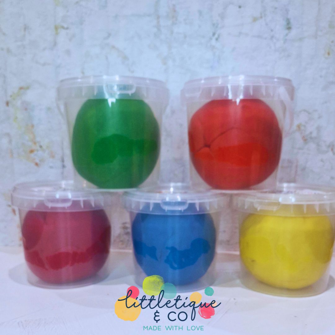 1kg Play Dough Clearance - White
