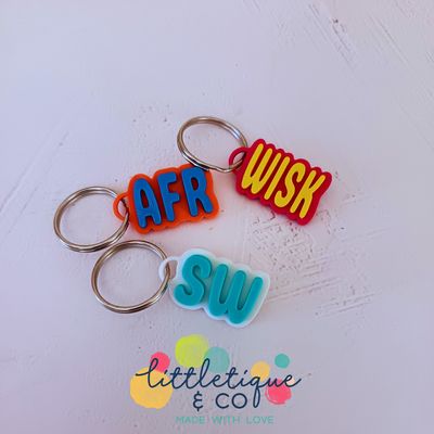 3D Bag Tag - Two Colours
