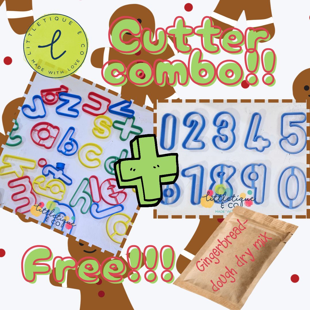 Alphabet and Number Cutters Set Combo Special