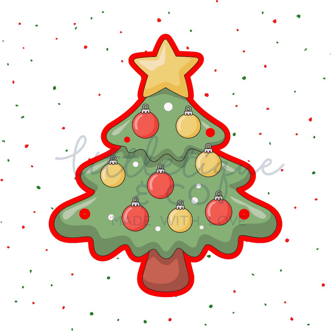Christmas tree with star