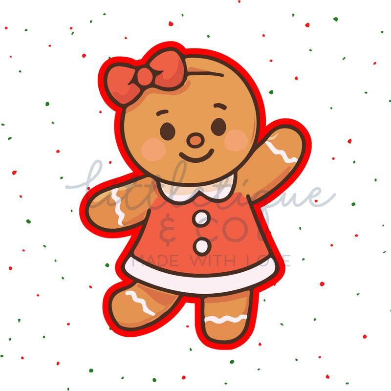 Gingerbread girl wave 