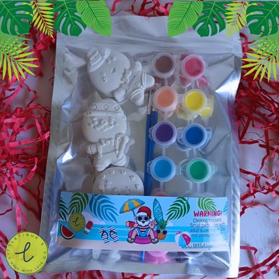 Gingerbread Paint Set