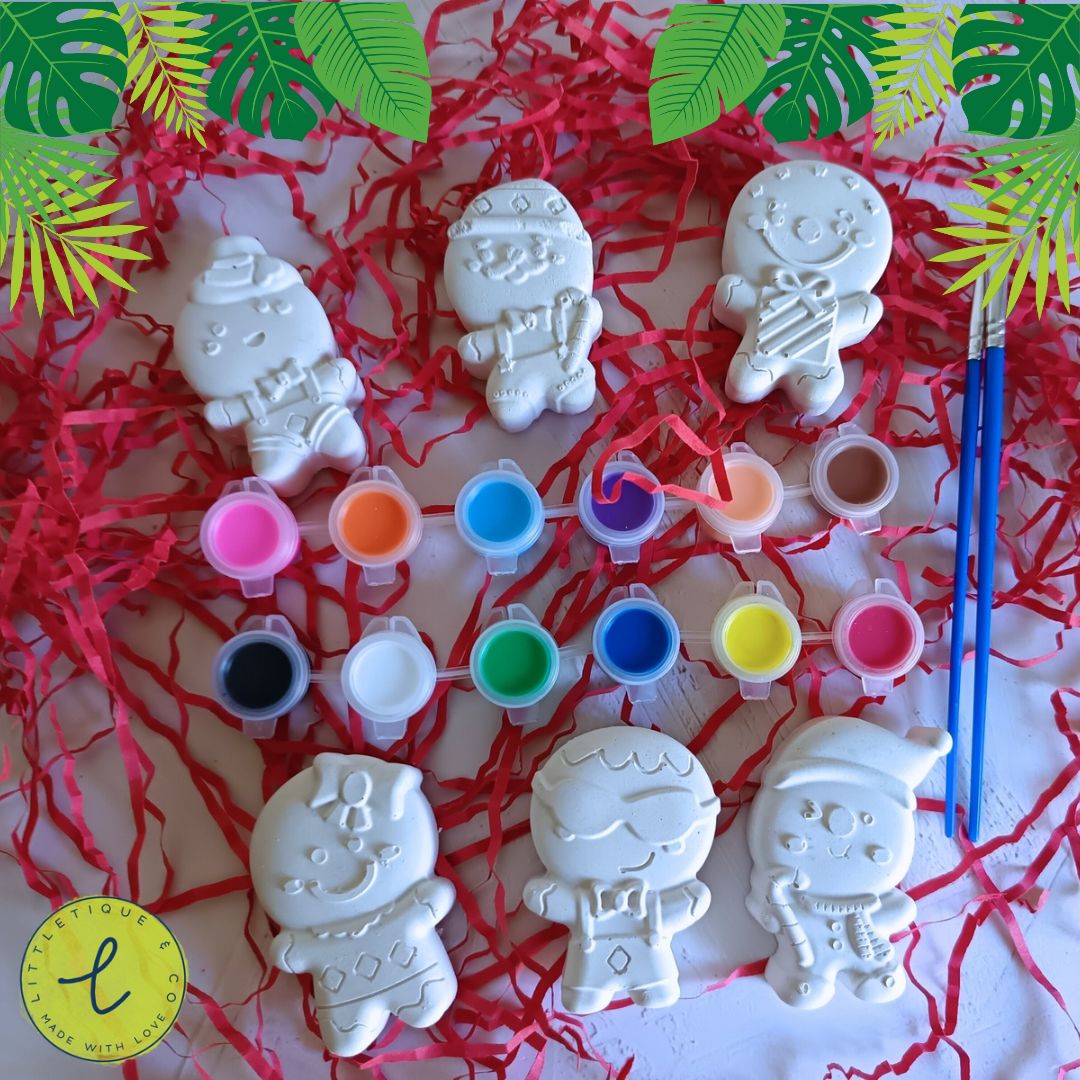 Gingerbread Paint Set