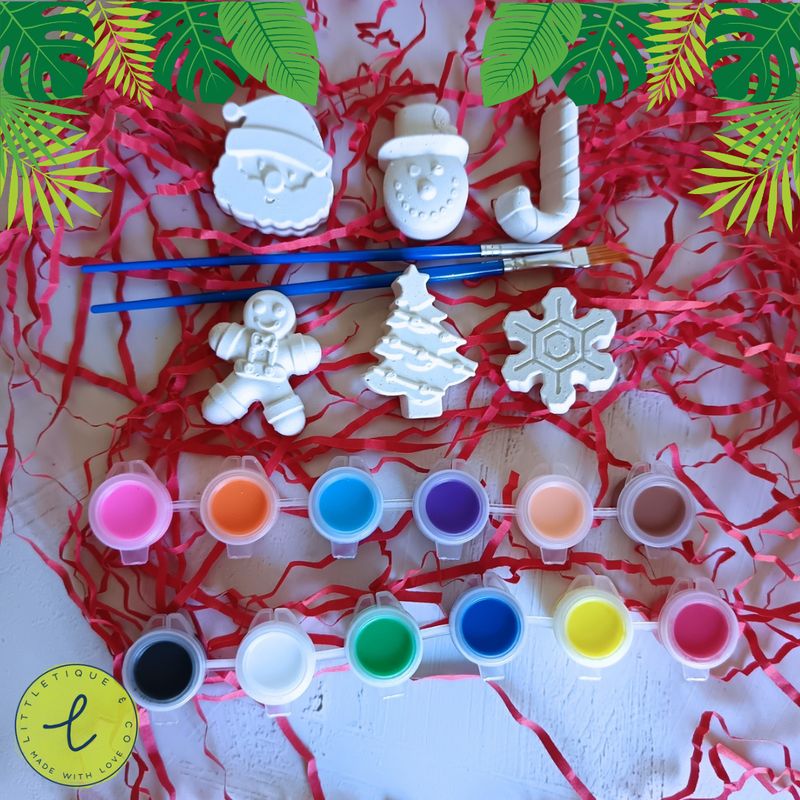 Mini Christmas Paint Set