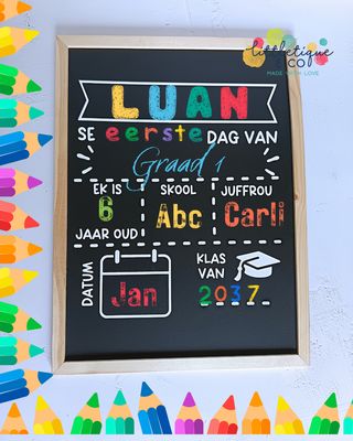 Photo Chalk Board