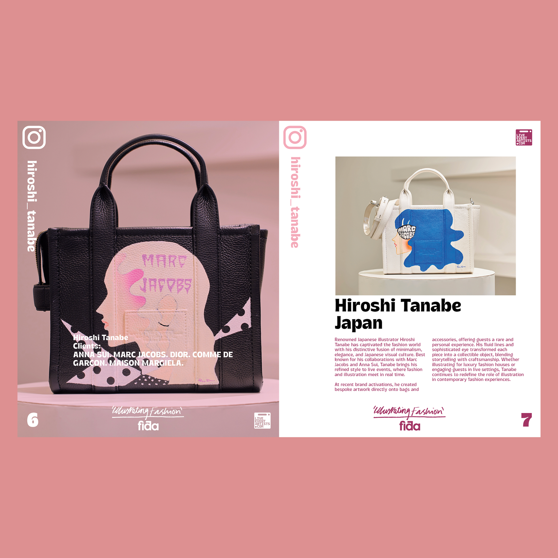 Illustrating fashion - The Leading Live Event Content Creators Book - Early Bird Prices