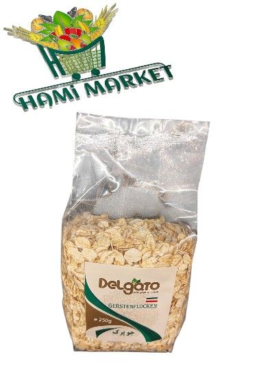 Gerstenflocken Delgato  جو پرک