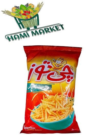 Gesalzene Kartoffelnchips Cheetoz  چیپس خلال سیب زمینی چی توز