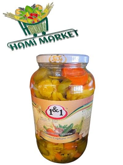 Gemischtes Eingelegte Gmüse 1&1 1450 g  ترشی مخلوط سبزیجات یک و یک