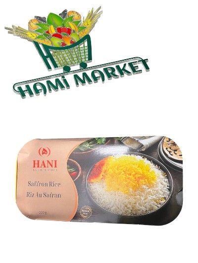 Reis mit Safran Hani   کنسرو برنج زعفرانی