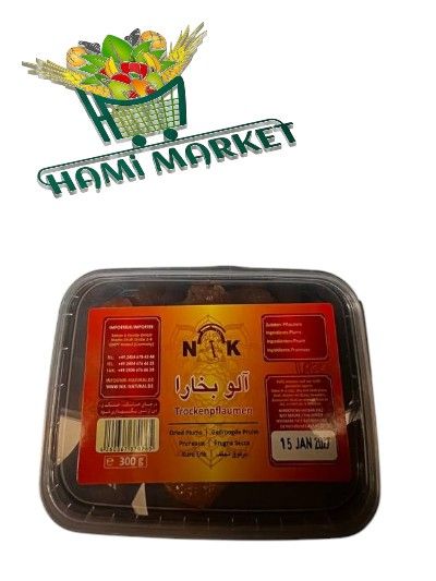 Trockenpflaumen NIK  آلو بخارا محتوی 300 گرم