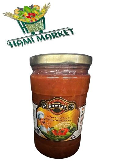 Eingelegte Gemüse Bandari Dowlat ترشی لیته با رب گوجه فرنگی (بندری) Eingelegte Gemüse Bandari Dowlat ترشی لیته با رب گوجه فرنگی (بندری)