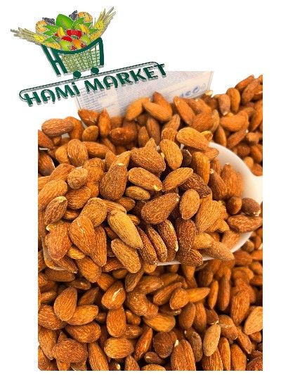 Gesalzene Mandeln ohne Haut HAMI MARKET  بادام شور پوست کنده فله ای حامی مارکت 250 گرم