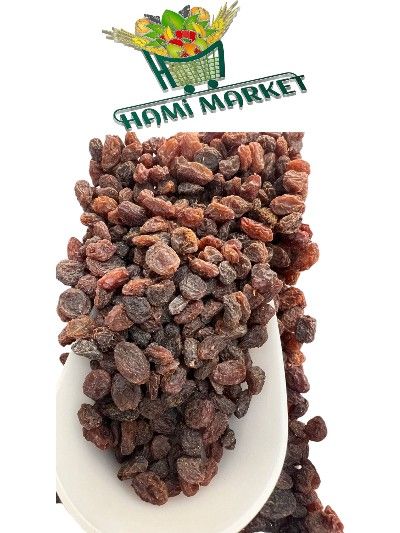 Schwarze Rosinen HAMI MARKET کشمش سیاه ( مویز ) فله ای حامی مارکت 250 گرم