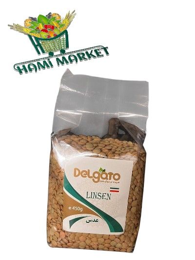 Linsen Delgato  عدس 450 گرمی دلگاتو