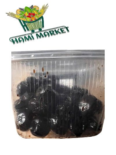 Schwarze Olive HAMI MARKET  زیتون سیاه حامی مارکت