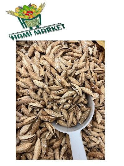 Gesalzene Mandeln mit Schale HAMI MARKET  بادام شوربا پوست فله ای حامی مارکت 250 گرم
