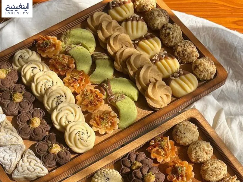 Gebäck شیرینی خانگی