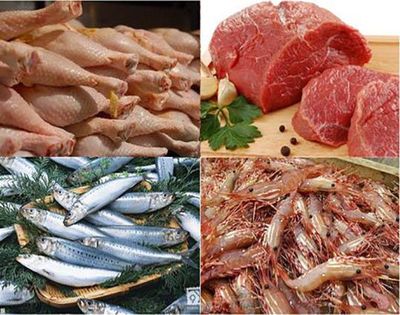 Tiefkühlfleisch گوشت منجمد