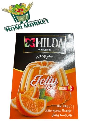 Orangenpulver Hilda پودر ژله با طعم پرتقال هیلدا