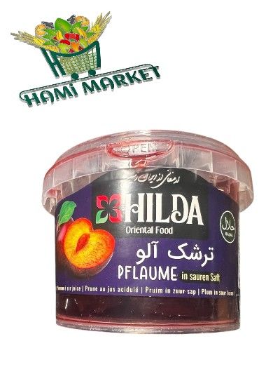 Pflaumen in sauren Saft Hilda ترشک آلو هیلدا