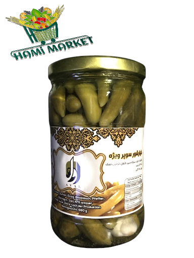 Eingelegte Salzgurken AVAL خیار شور سوپر ویژه اول