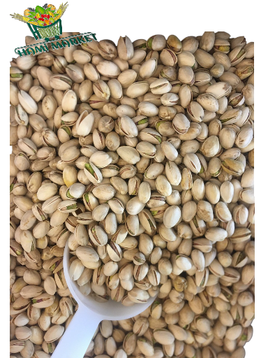Rohe Pistazien HAMI MARKET  پسته خام فله ای حامی مارکت 250 گرم
