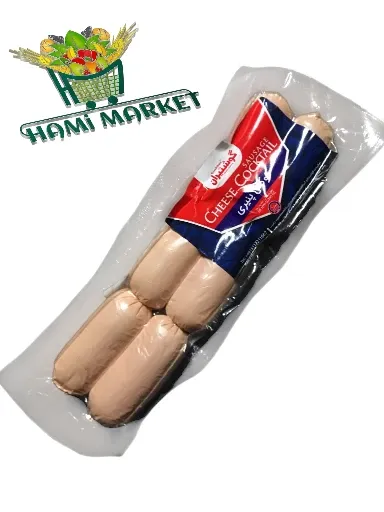 ​Brühwurstähnliches Fleischerzeugnis mit käse​ Gooshtiran  کوکتل پنیری