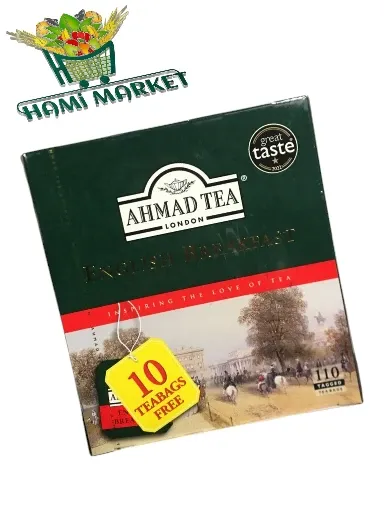 English Breakfast Tee Ahmad  چای صبحانه انگلیسی ( چای سیاه کیسه ای ) احمد