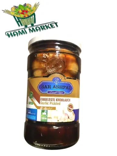 Eingelegte Knoblauch Sar Ashpaz ترشی سیر گل سرآشپز Eingelegte Knoblauch Sar Ashpaz ترشی سیر گل سرآشپز