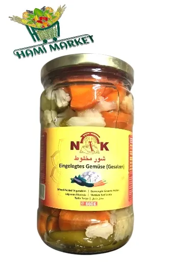 Eingelegtes Gemüse( Gesalzen) Nik شور مخلوط Eingelegtes Gemüse( Gesalzen) Nik شور مخلوط