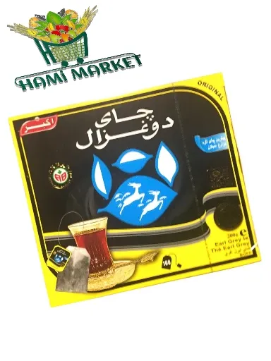 Schwarzer Tee Earl Grey Do Ghazal   چای سیاه ارل گری معطر ( چای کیسه ای ) دوغزال