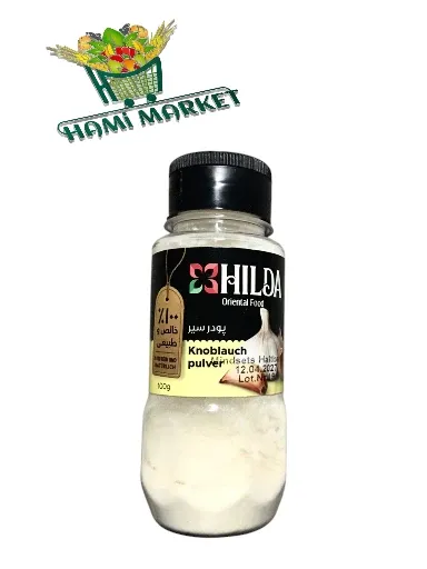 Knoblauch Pulver Hilda پودر سیر Knoblauch Pulver Hilda پودر سیر