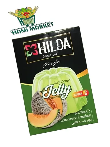 Cantaloupe-Geleepulver Hilda پودر ژله طالبی هیلدا Cantaloupe-Geleepulver Hilda پودر ژله طالبی هیلدا