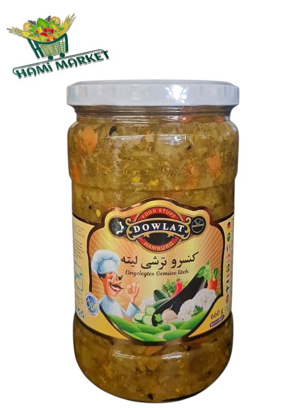 Eingelegtes Gwmüse Liteh Dowlat   ترشی لیته دولت