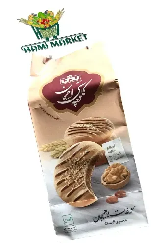 Traditionelle Kekse mit Walnüssen und Rosinen NADI  کلوچه سنتی با مغز گردو و کشمش نادی محتوی 6 بسته