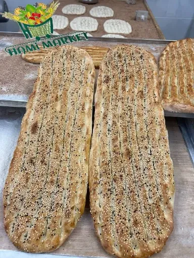 Barbari Brot HAMI MARKET  نان بربری پرکنجد