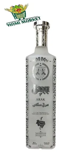 ARAK SAGGI  PERSIAN  EMPIRE CANADAS NO .1  40 % ALC عرق سگی پرشین امپایر تقطیر سه گانه  کشمش