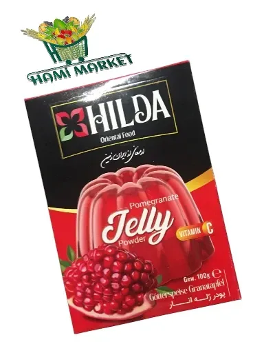 Pomegranate-Geleepulver Hilda پودر ژله انار هیلدا