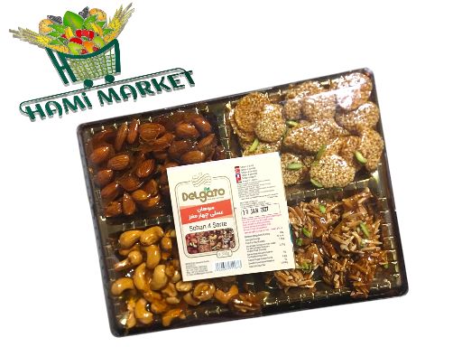 ​Honig Sohan Vier Nüsse​ Delgato  سوهان عسلی چهار مغز دلگاتو