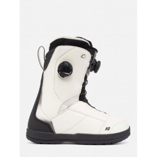 K2 Kinsley Women’s Snowboard Boot 2021, Colour: Off White, Size: 6, Season: Fall 21