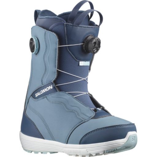 Salomon IVY BOA SJ BOA Women&#39;s Snowboard Boots 2024, Colour: Copen Blue / Sargasso Sea / Sterling Blue, Size: 4, Season: Fall 24