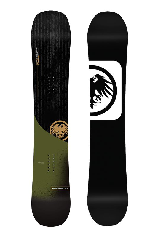 Never Summer Triple Camber Cougar Snowboard 2024, Size: 157X