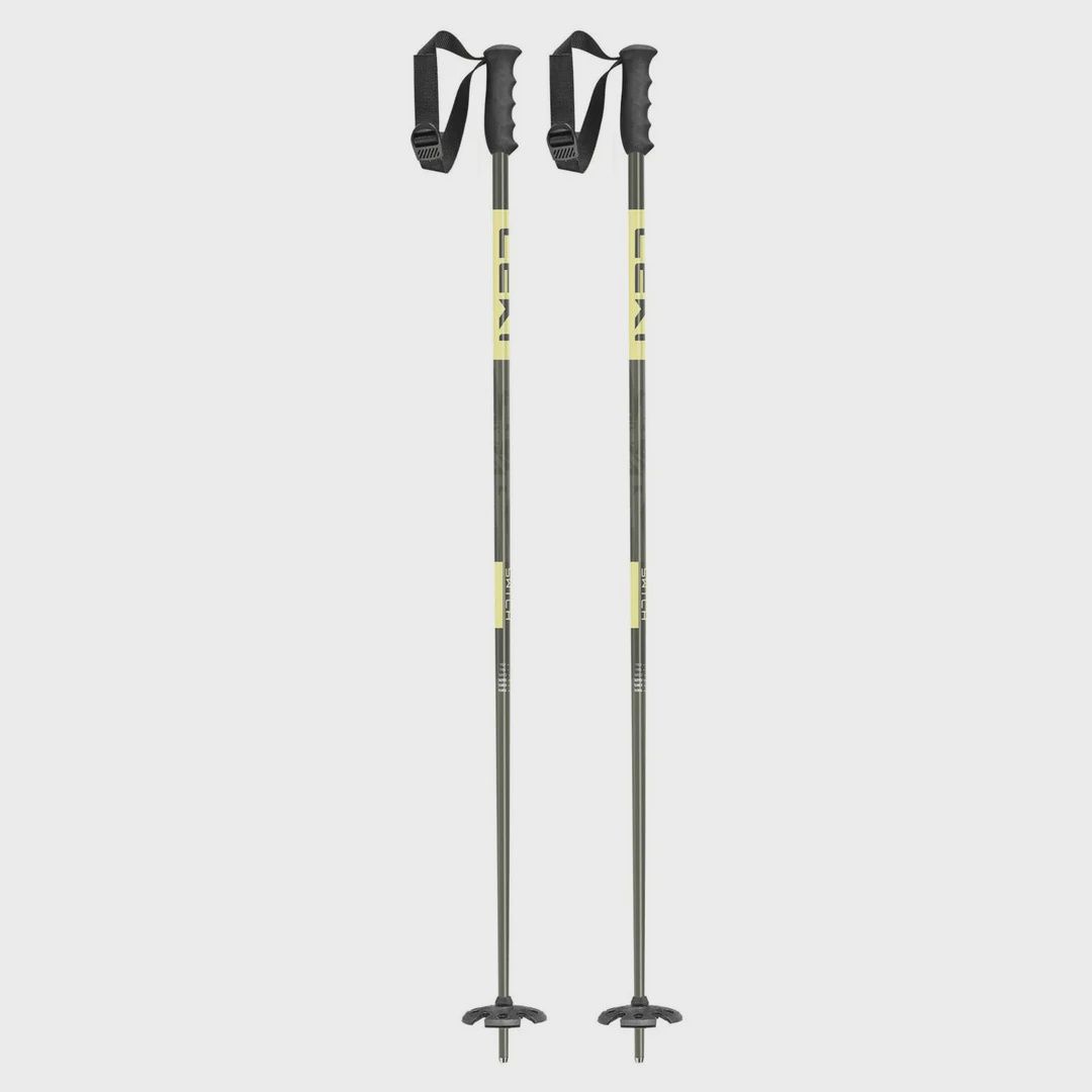 Leki SWTCH Pow Ski Poles 2025, Color: Olive/Sand, Size: 115cm