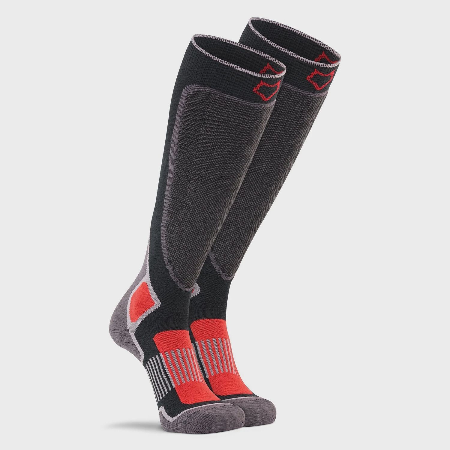 Fox River Valdez Ultra-Lightweight Men&#39;s Socks, Size: Small, Color: Black/Red