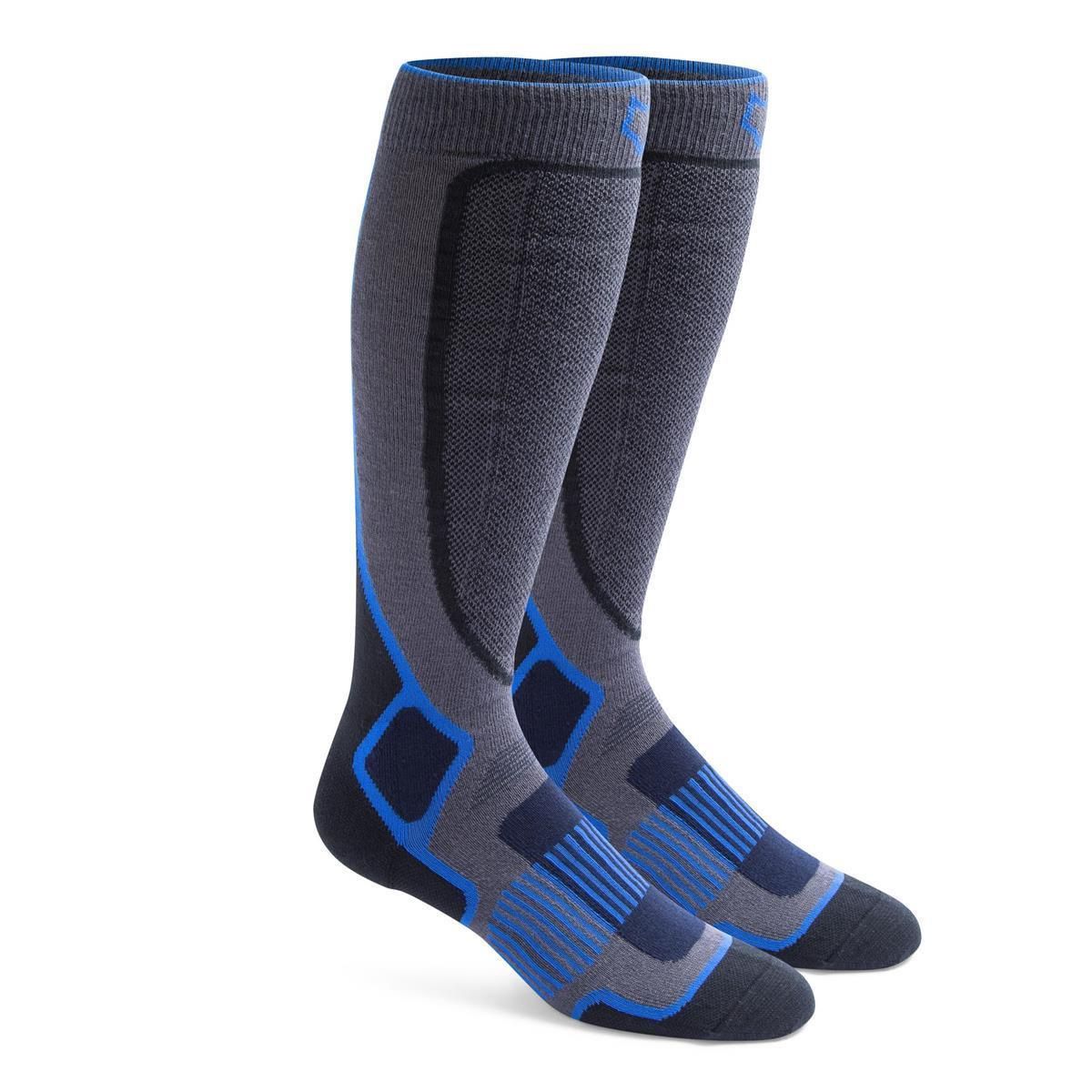 Fox River Valdez Lightweight Men&#39;s Socks, Color: Dark Grey/Blue, Size: Medium