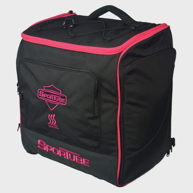 Sportube Wanderer Boot Bag, Color: Black/Pink