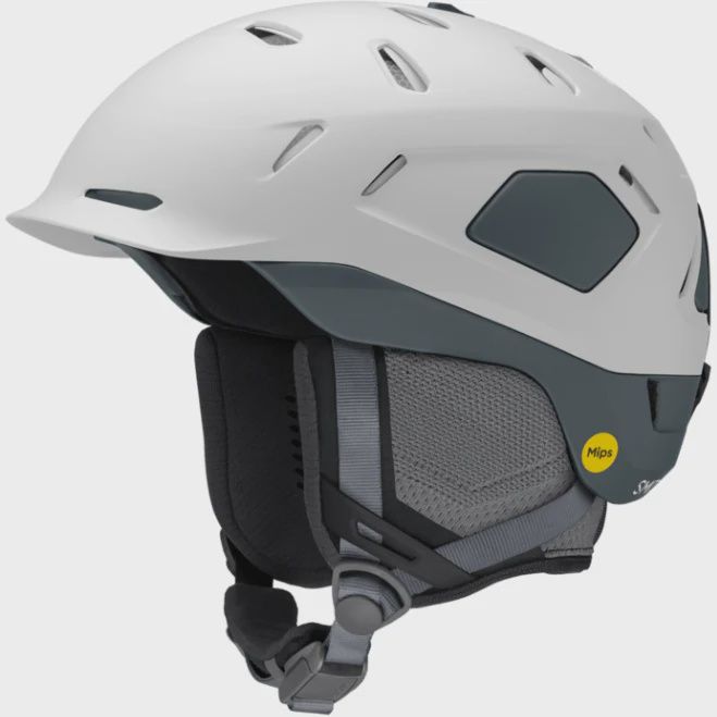 Smith Nexus MIPS® Helmet, Color: Matte White Slate, Size: Medium 55-59cm