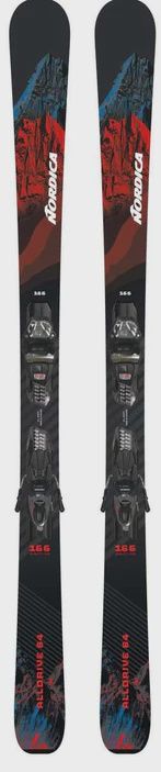 Nordica Alldrive 84 System Ski w/Compact 10 FDT Ski Bindings
